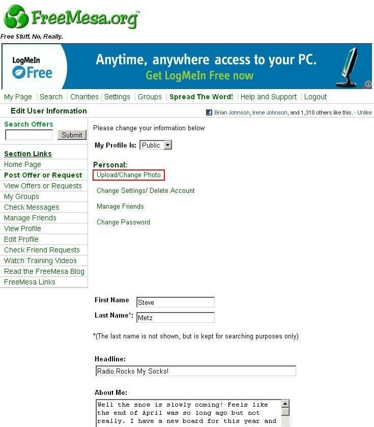 posting an offer